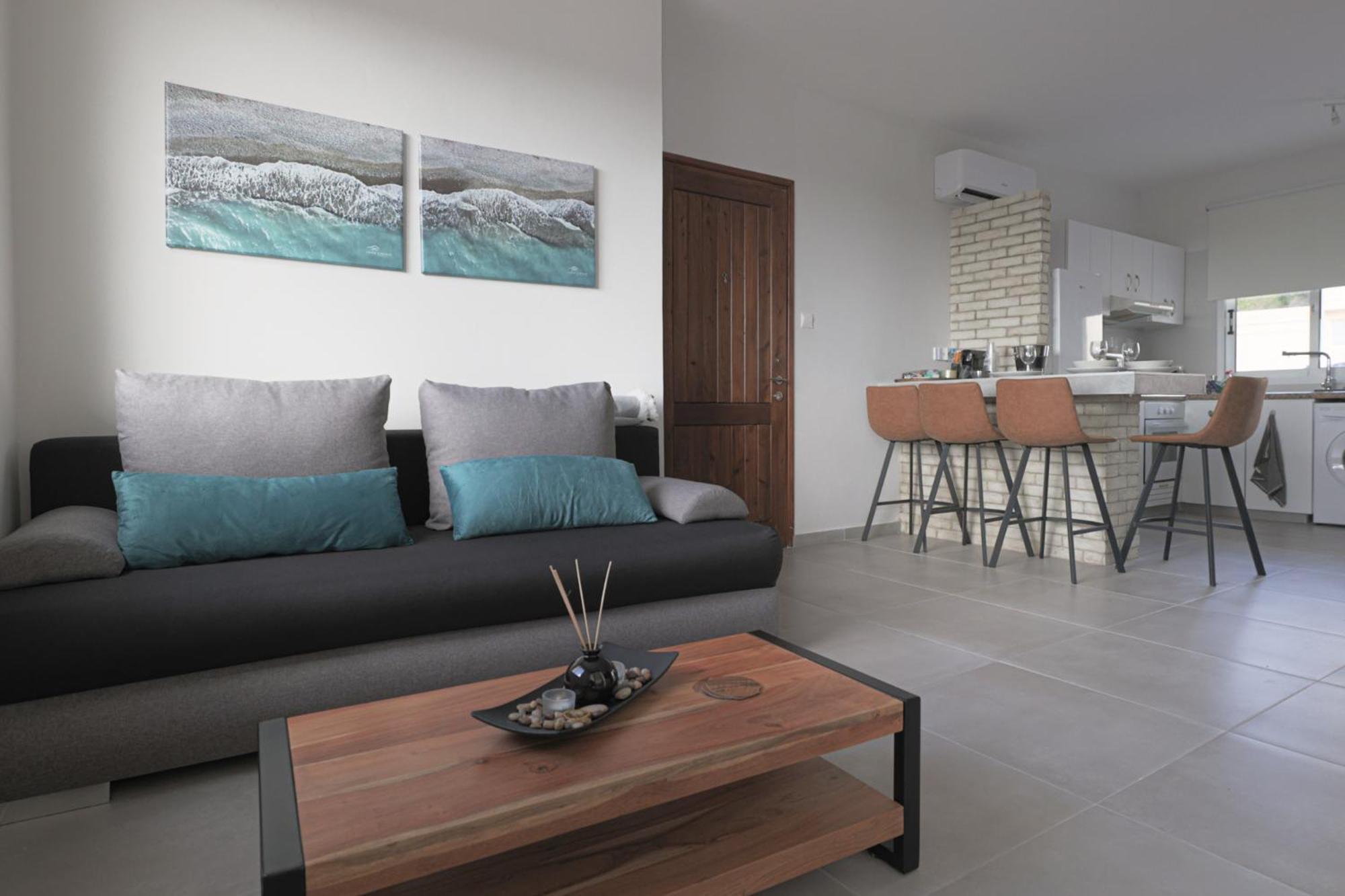 Апартаменты Eden Blue-Horizon 1B, Paphos, Sea View, Pool Konia Экстерьер фото