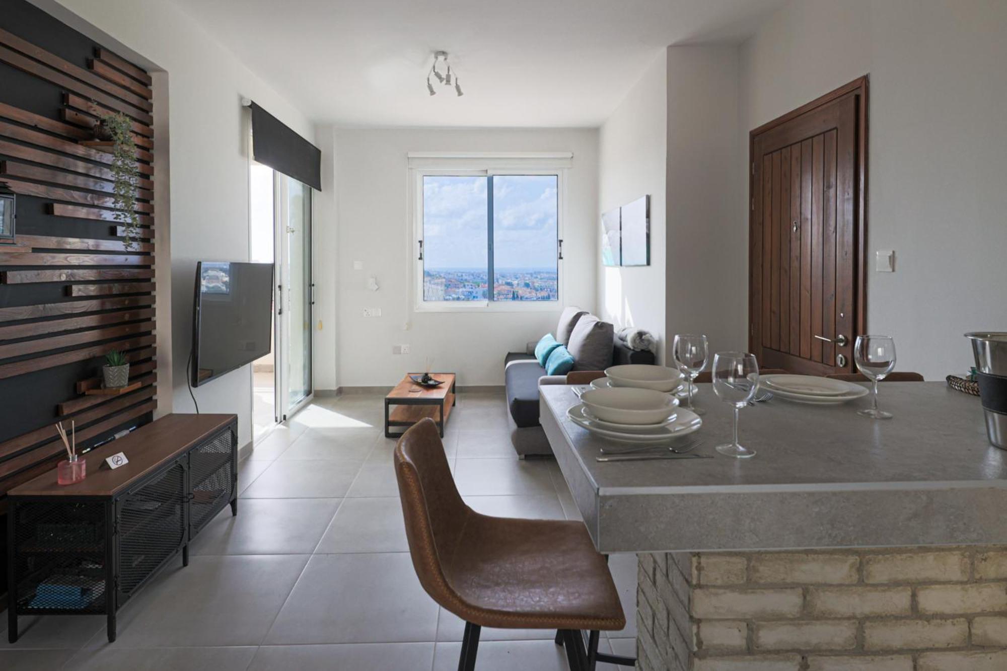 Апартаменты Eden Blue-Horizon 1B, Paphos, Sea View, Pool Konia Экстерьер фото